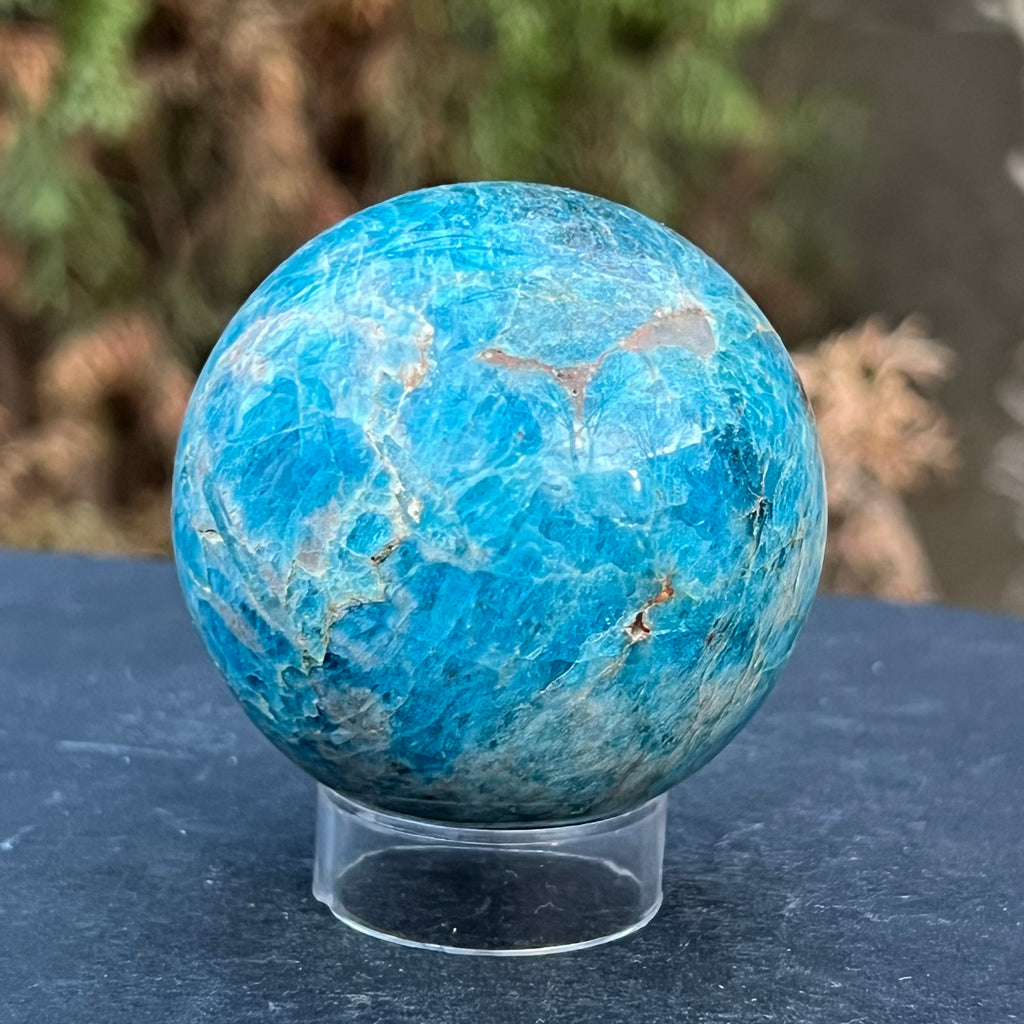 Apatit sfera model 7, 5.5 cm, druzy.ro, cristale 1