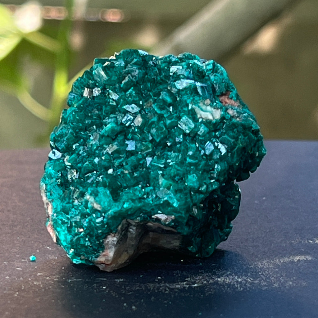 Dioptaz cluster din Congo model 6, pietre semipretioase - druzy.ro 9 