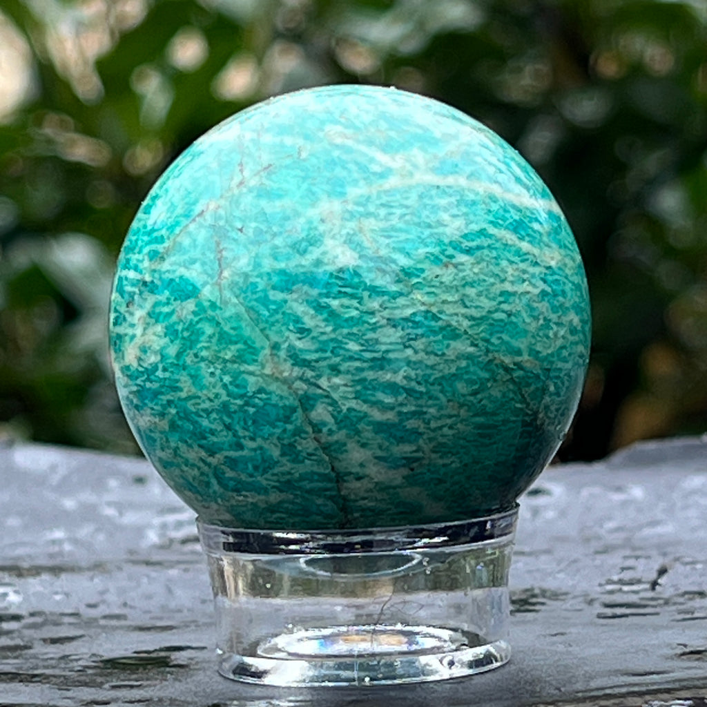 Sfera amazonit din Madagascar model 5, pietre semipretioase - druzy.ro 3 