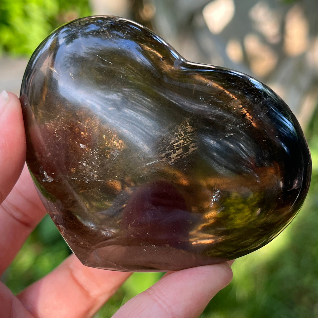 Inima cuart fumuriu m1, pietre semipretioase - druzy.ro 5 