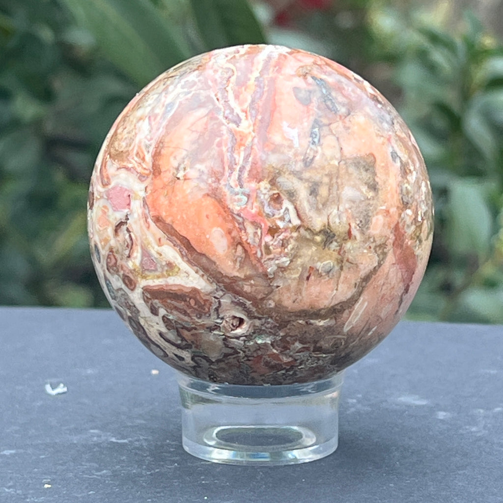 Sfera jasp peisaj ( landscape) din Namibia model 2, pietre semipretioase - druzy.ro 3 