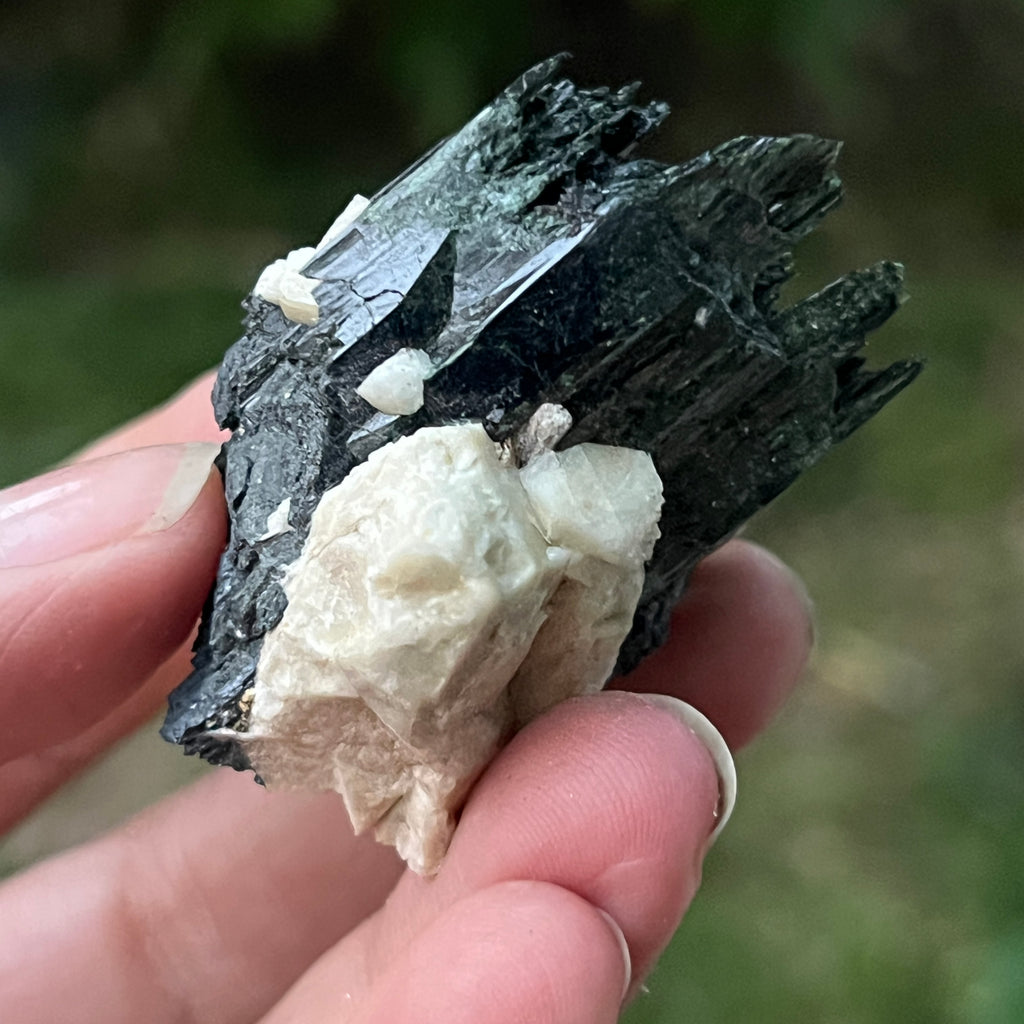 Cluster egirin mini cuart fumuriu/negru Zomba m8, pietre semipretioase - druzy.ro 2 