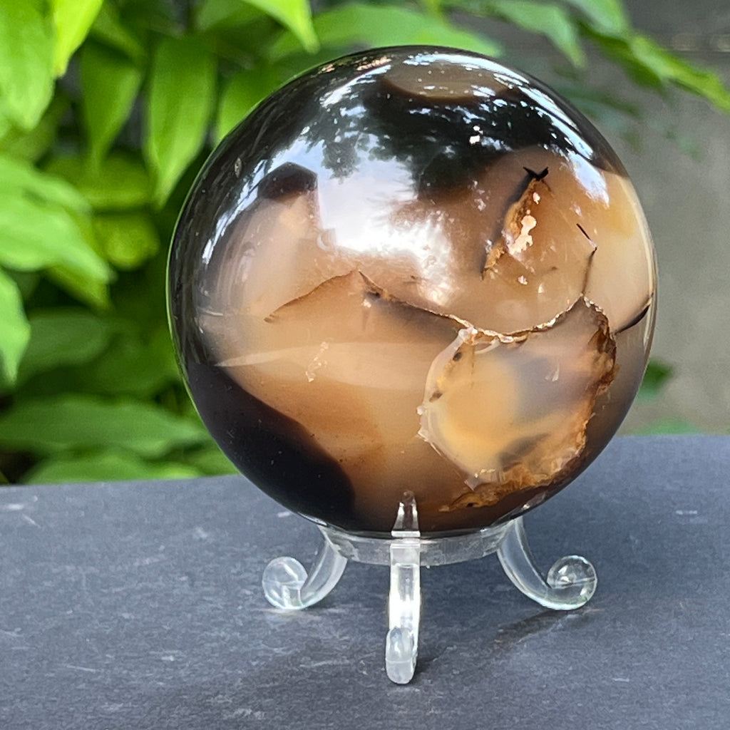 Sfera agat m1, pietre semipretioase - druzy.ro 4 