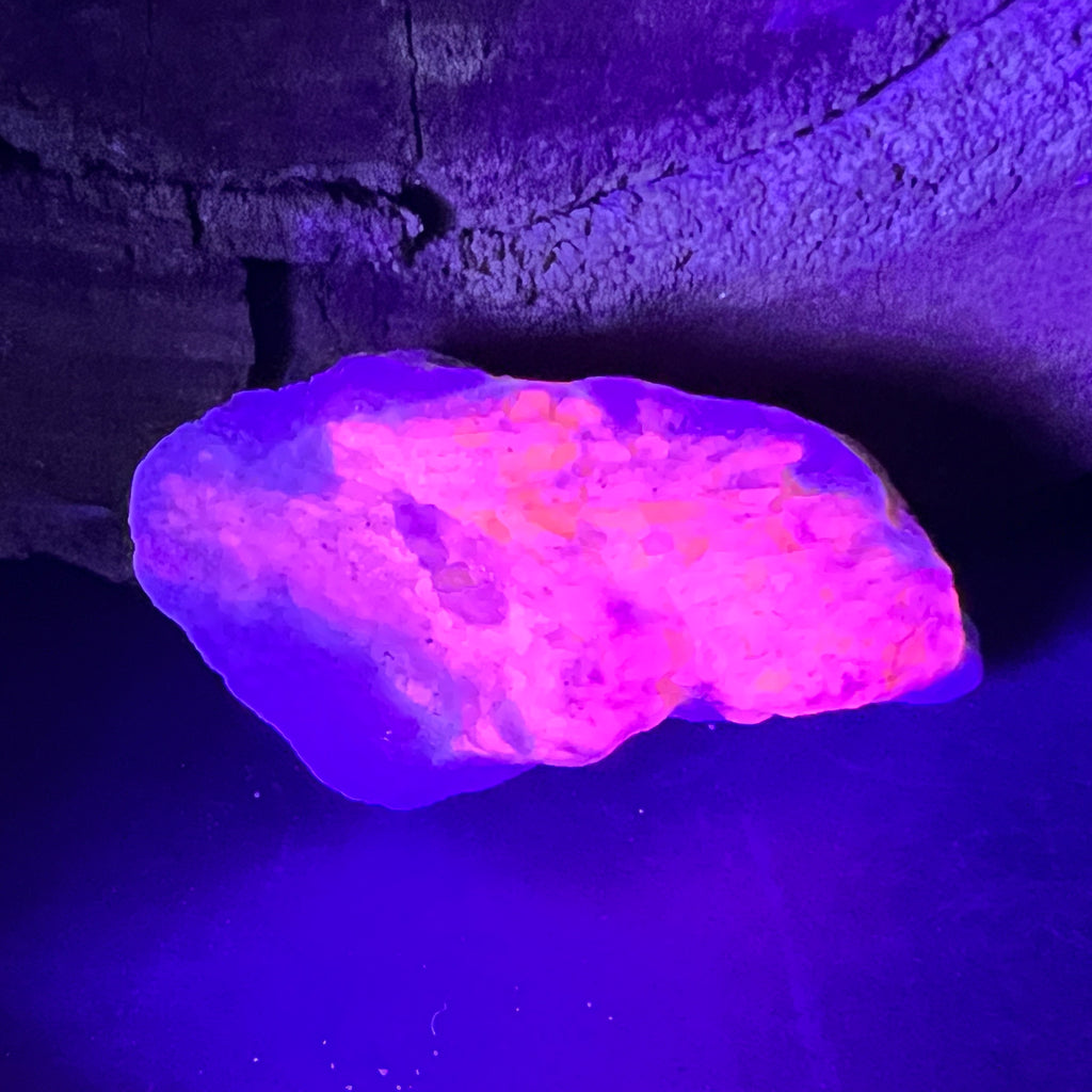 Hackmanit mov Uv reactive piatra bruta m4, pietre semipretioase - druzy.ro 1 