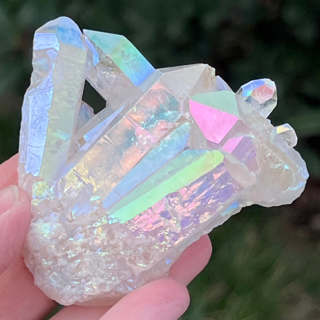 Cluster cuart incolor AURA, floare de mina m11, pietre semipretioase - druzy.ro 9 