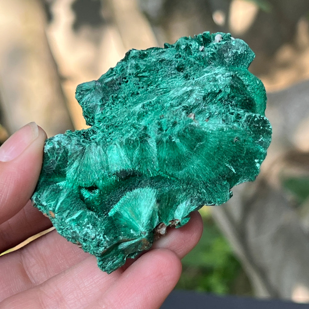 Malachit matasos piatra bruta m6, pietre semipretioase - druzy.ro 1 