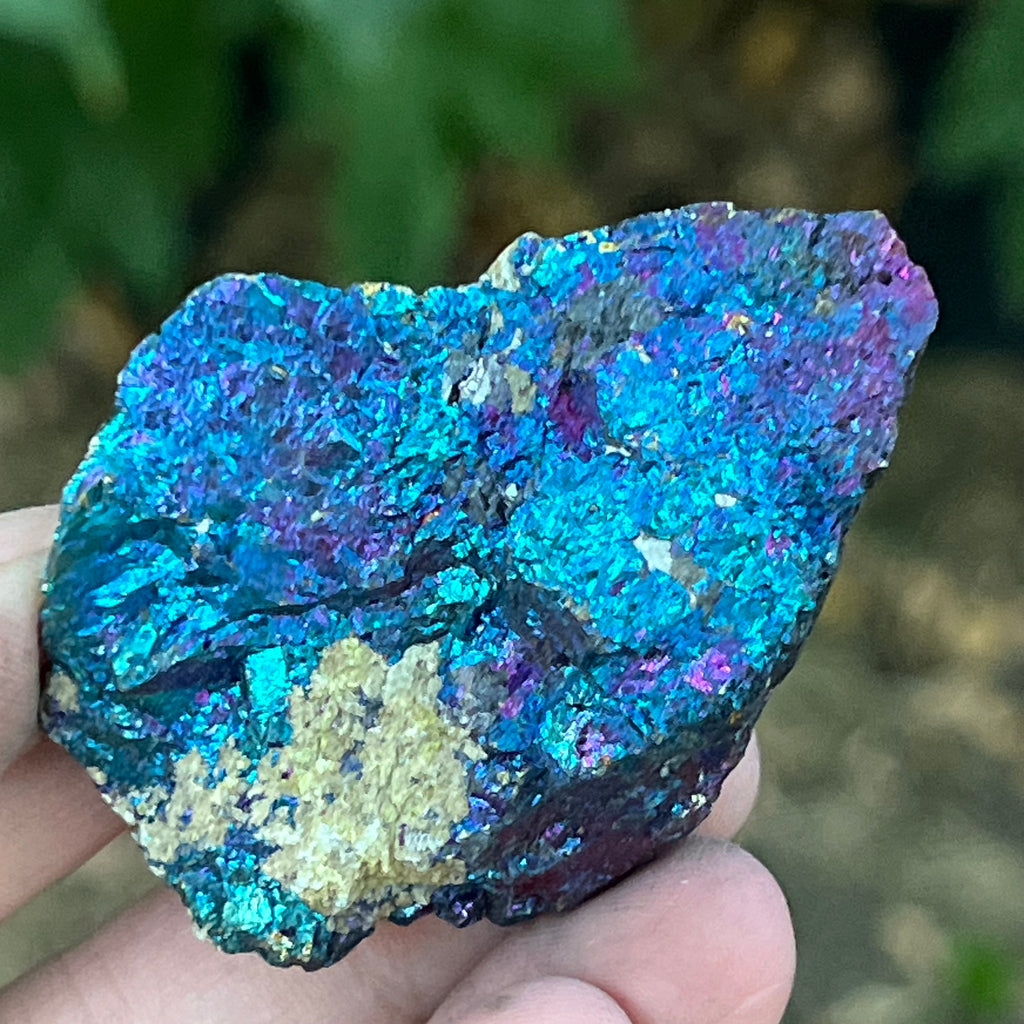 Calcopirita iridescentă din Mexic model 7, pietre semipretioase - druzy.ro 2 