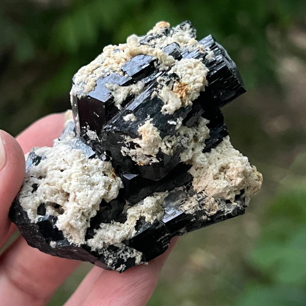 Cluster turmalina neagra model 2 din Erongo, Namibia, pietre semipretioase - druzy.ro 9 