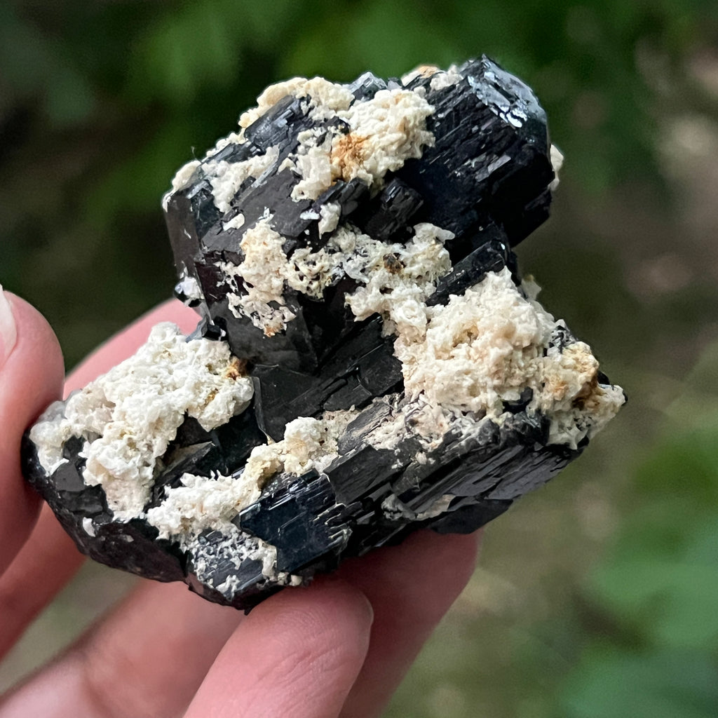 Cluster turmalina neagra model 2 din Erongo, Namibia, pietre semipretioase - druzy.ro 7 
