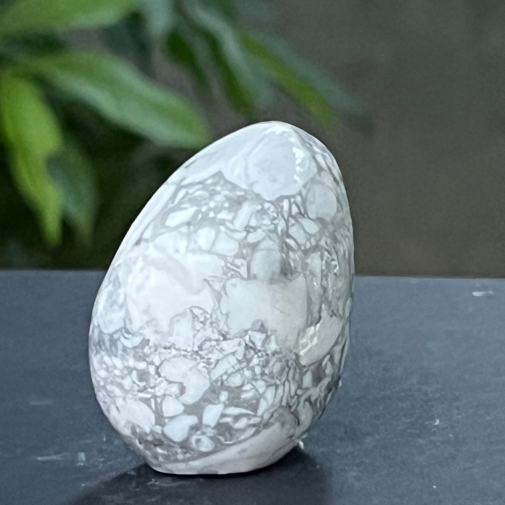 Sculptura howlit alb model 4, pietre semipretioase - druzy.ro 3 