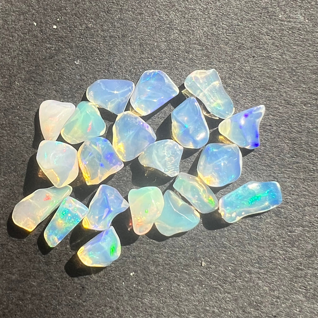 Opal de foc, opal Etiopia 0.5 cm, druzy.ro, cristale 4