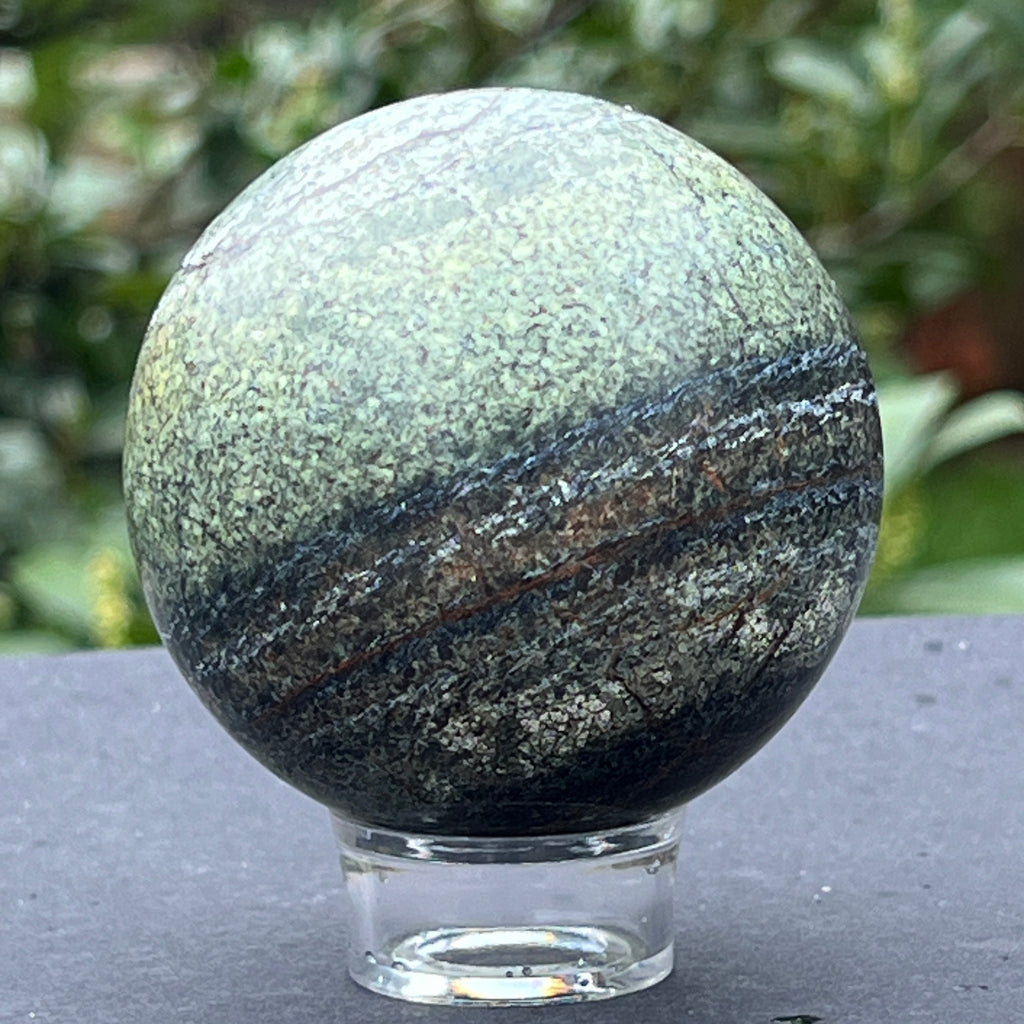 Sfera serpentin model 3, pietre semipretioase - druzy.ro 4 