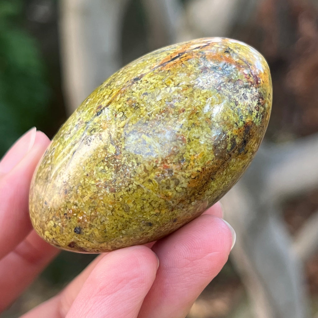 Opal verde palmstone m6, pietre semipretioase - druzy.ro 5 