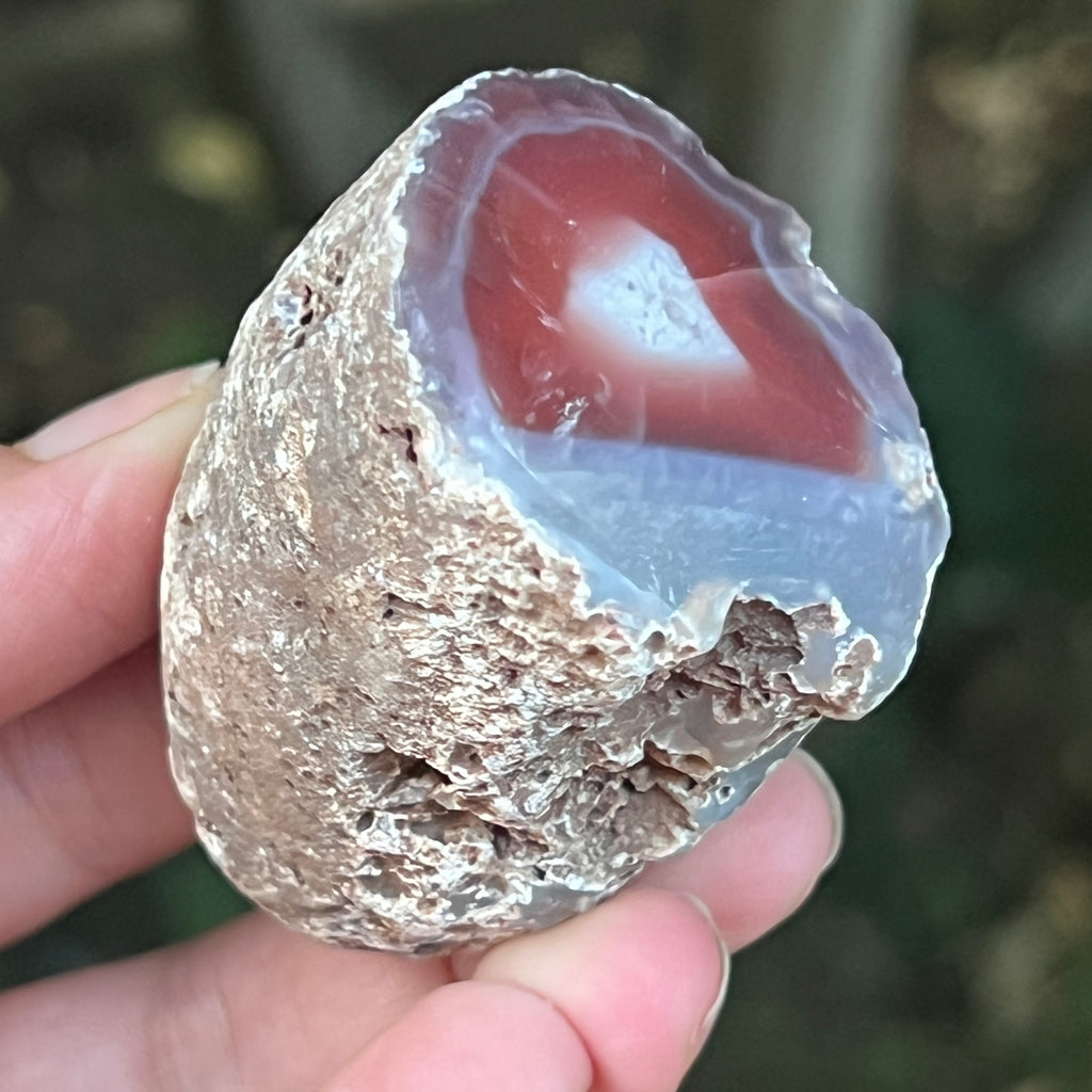 Agat de Botswana, nodul agat river model 13, pietre semipretioase - druzy.ro 2 
