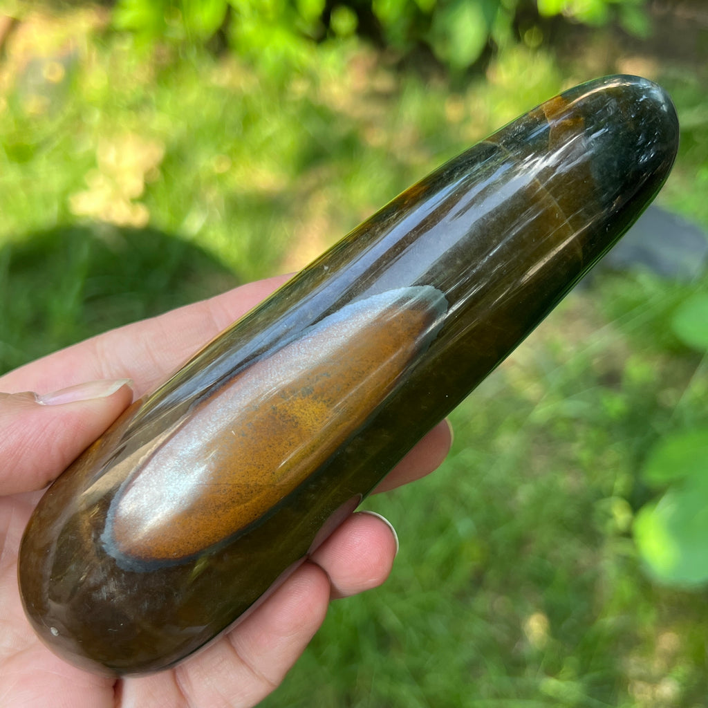 Bagheta masaj ochi de tigru m2, pietre semipretioase - druzy.ro 4 