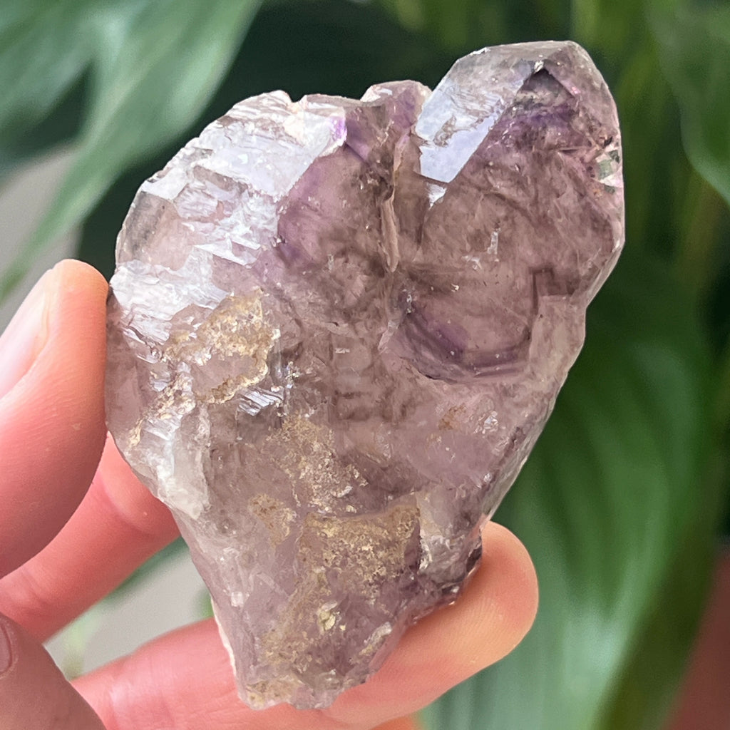 Ametist generator/varf mina Brandberg | Model L8, pietre semipretioase - druzy.ro 2 