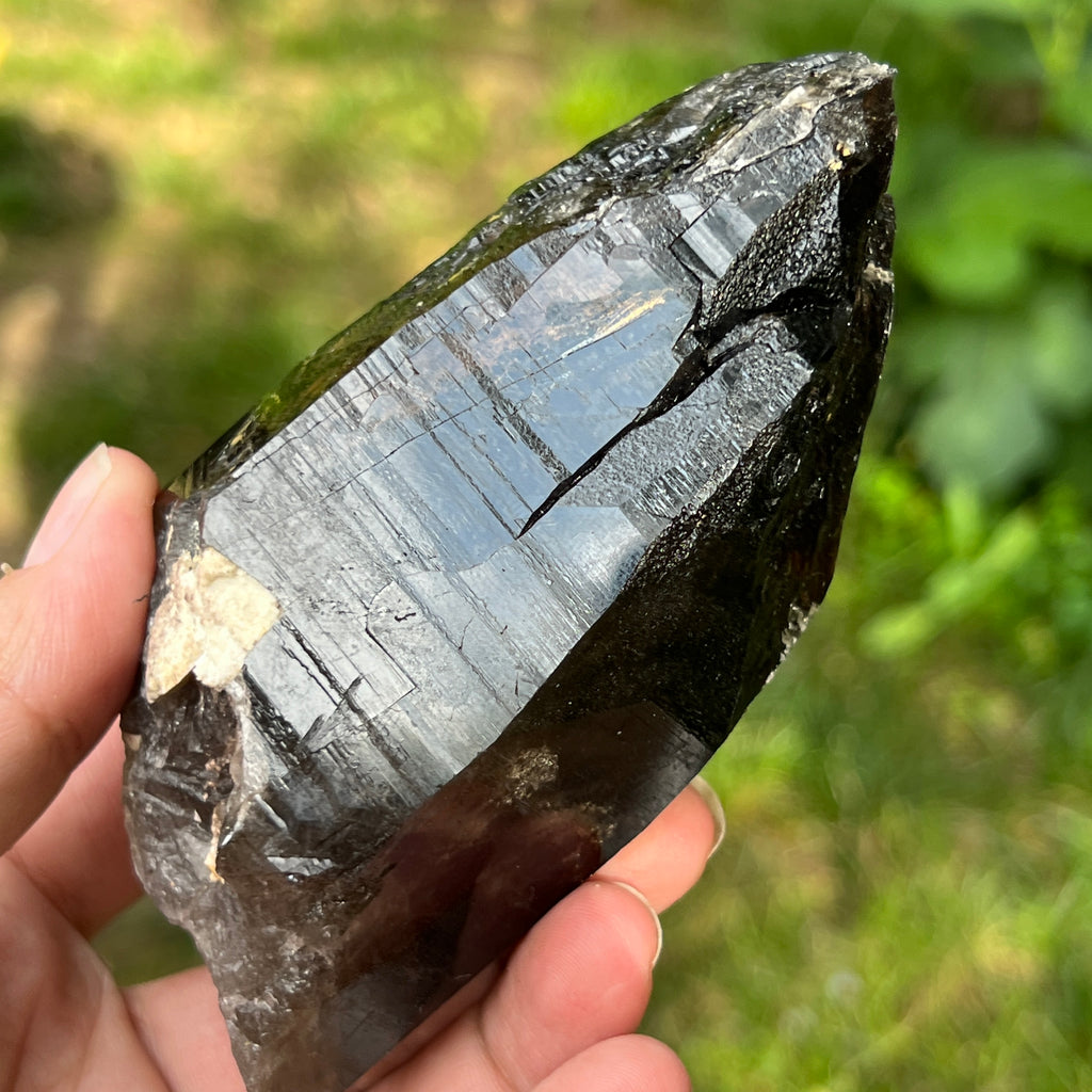 Varf brut cuart fumuriu | Model L7, pietre semipretioase - druzy.ro 6 