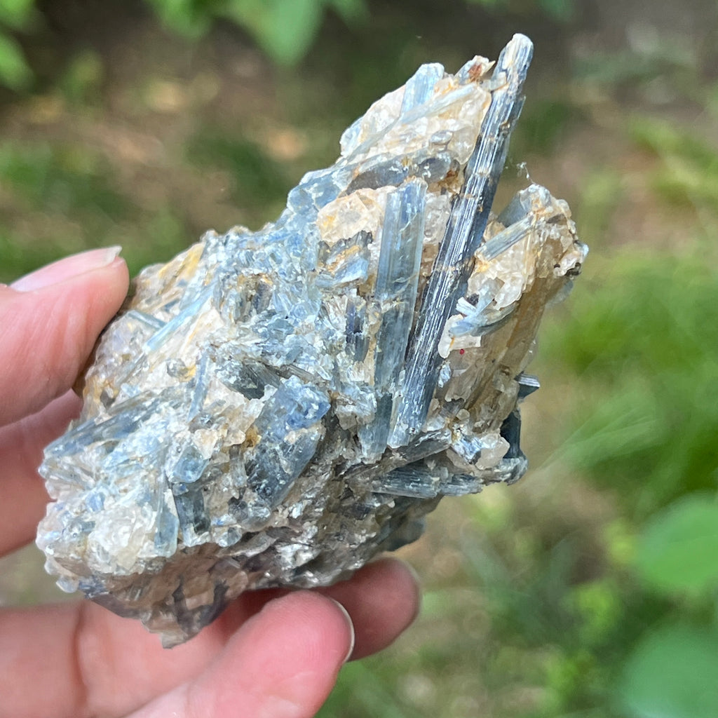 Kianit albastru (Cianit) piatra bruta din Zimbabwe model 12, pietre semipretioase - druzy.ro 6 