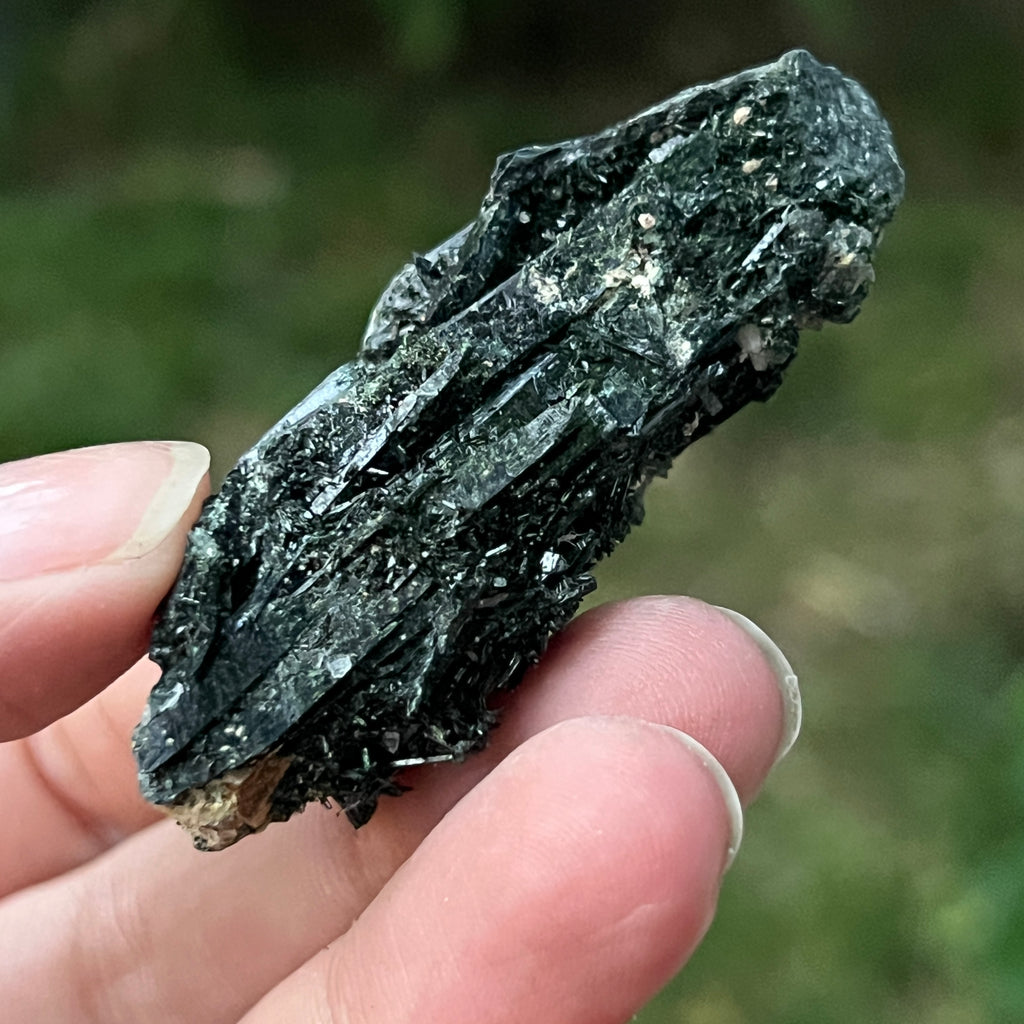Cluster egirin mini cuart fumuriu/negru Zomba m10, pietre semipretioase - druzy.ro 3 