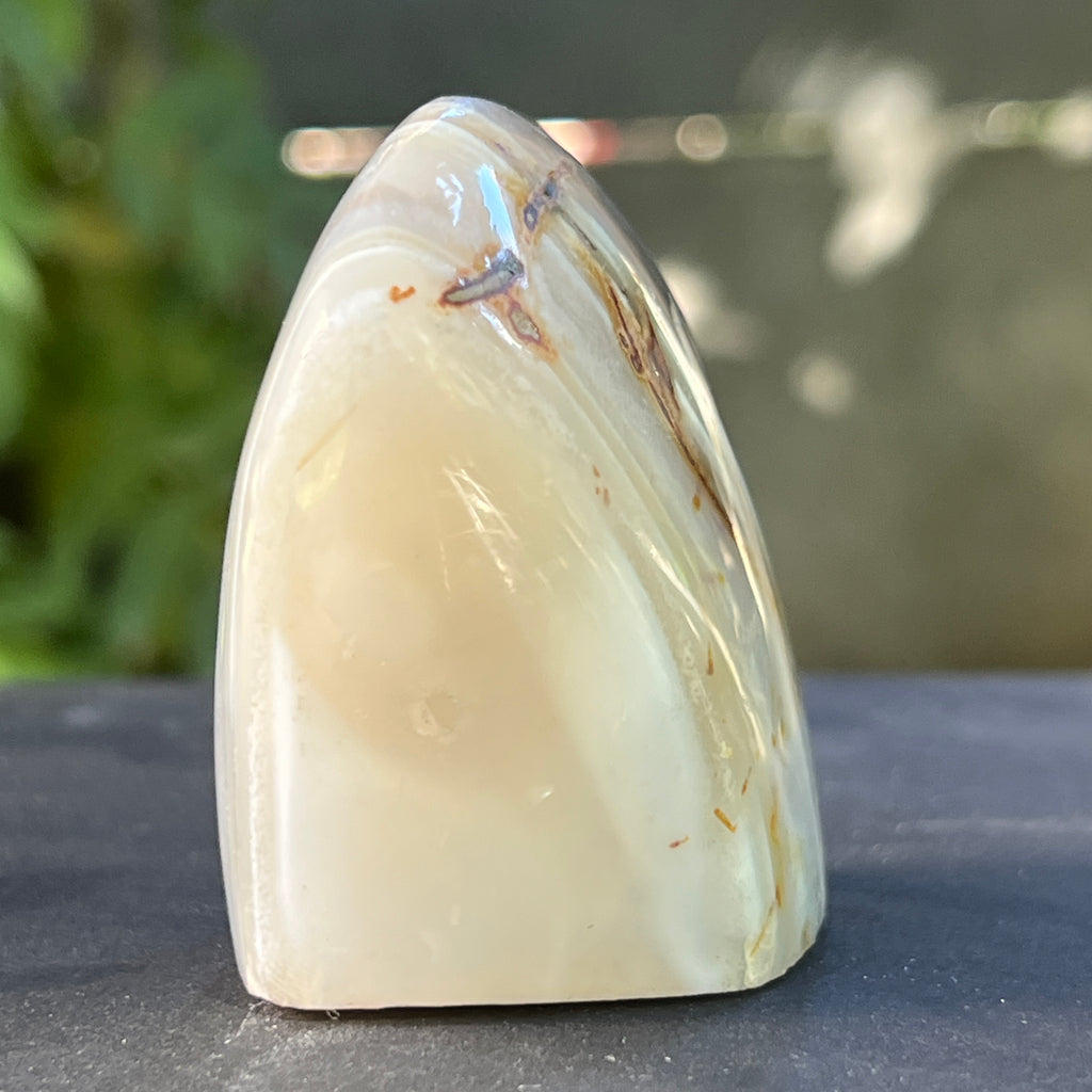 Sculptura agat de Botswana, agat river, unicat | Model 2, pietre semipretioase - druzy.ro 2 