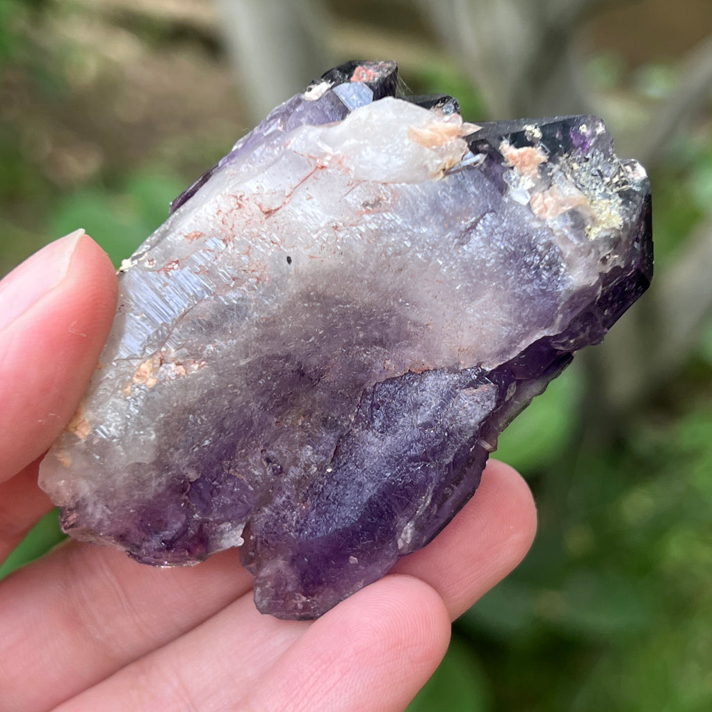 Ametist generator/varf mina Brandberg | Model L5, pietre semipretioase - druzy.ro 4 