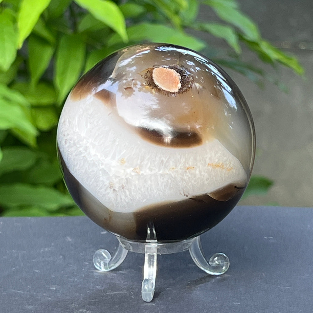 Sfera agat m1, pietre semipretioase - druzy.ro 2 
