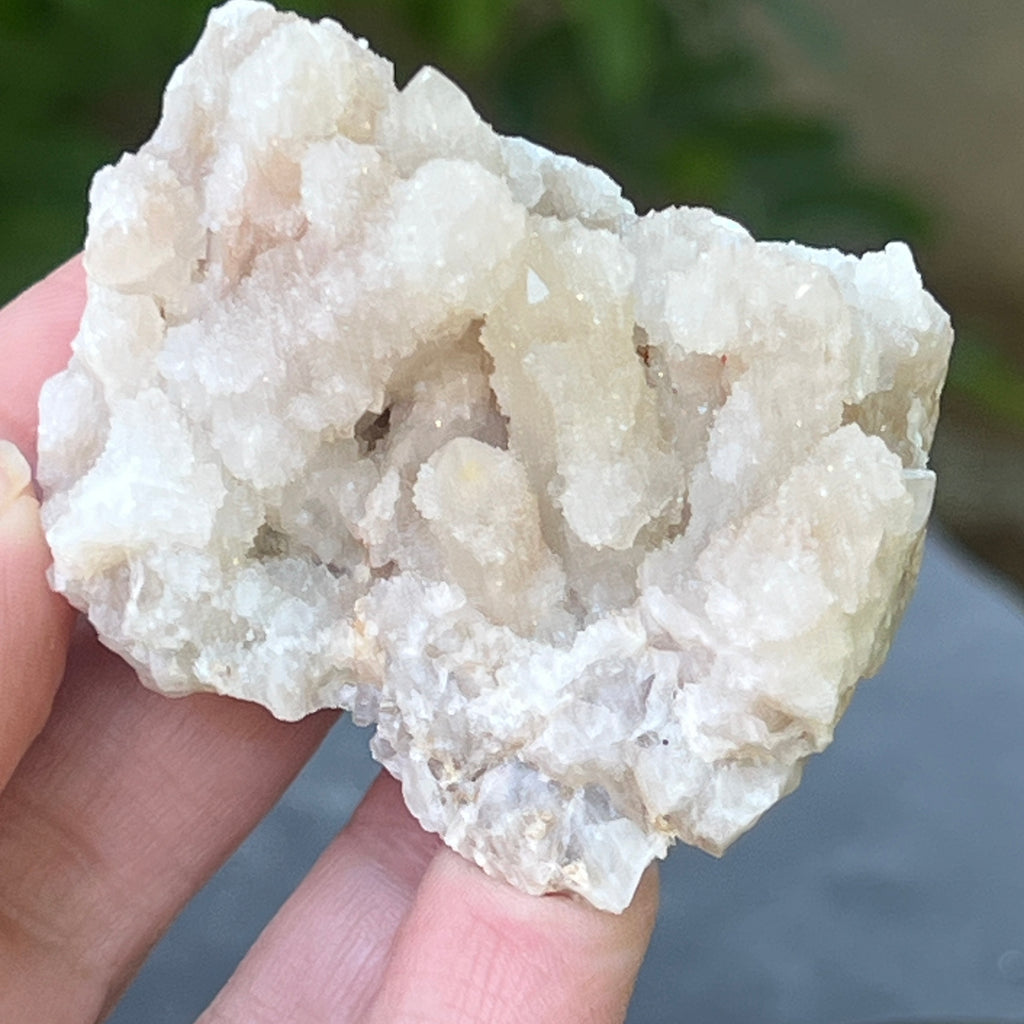 Cluster cuart spirit stalactit | Model 9, pietre semipretioase - druzy.ro 2 