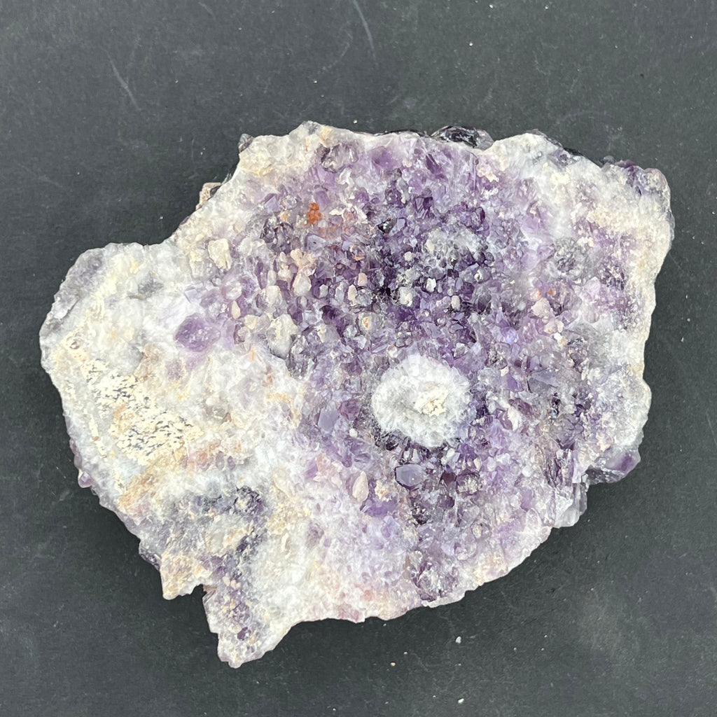 Cluster ametist crud Zambia model 1, druzy.ro, cristale 3
