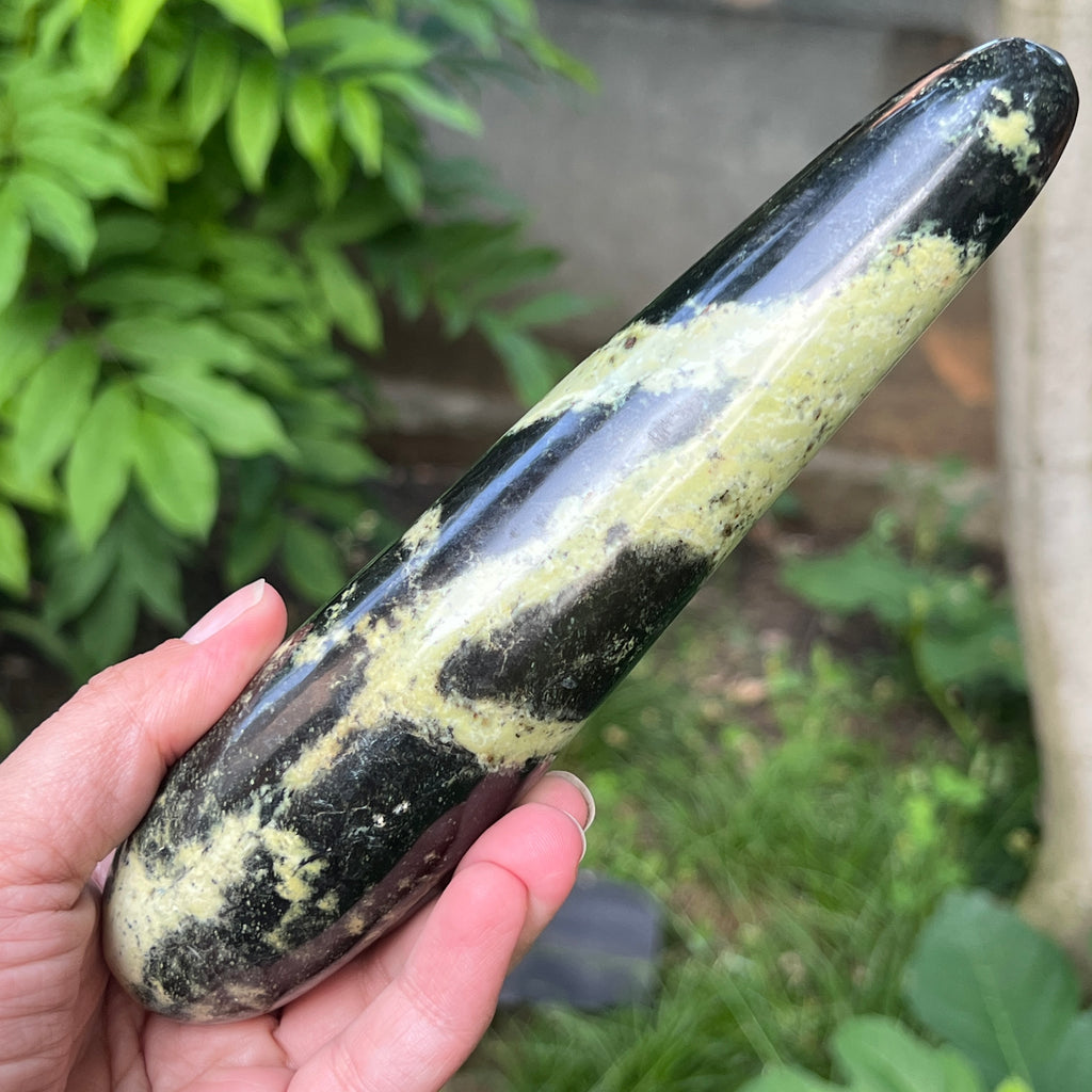 Bagheta masaj serpentin leopard m1, pietre semipretioase - druzy.ro 2 