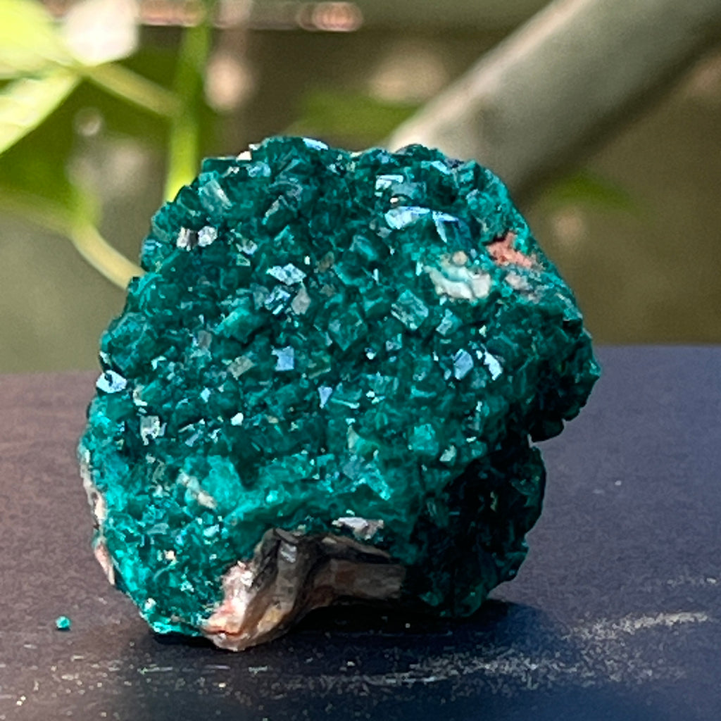 Dioptaz cluster din Congo model 6, pietre semipretioase - druzy.ro 8 