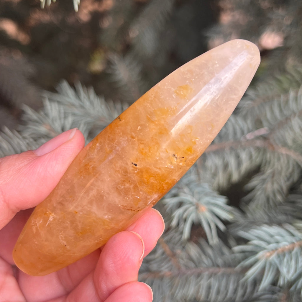 Bagheta golden healer, cuart lamaie model 1, pietre semipretioase - druzy.ro 2 