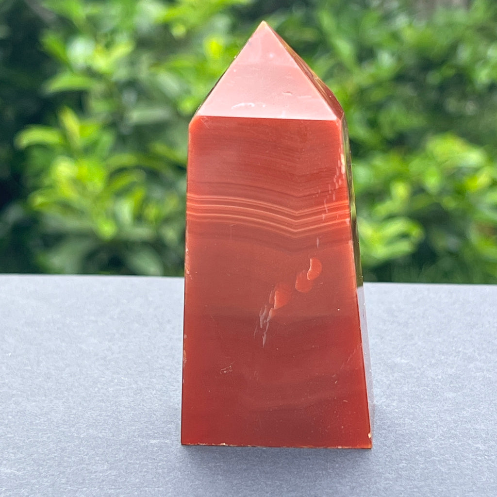 Obelisc carneol model 21, pietre semipretioase - druzy.ro 4 