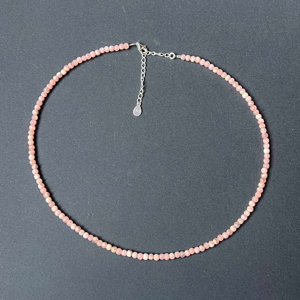Colier rodocrozit Love #93, pietre semipretioase - druzy.ro 1 