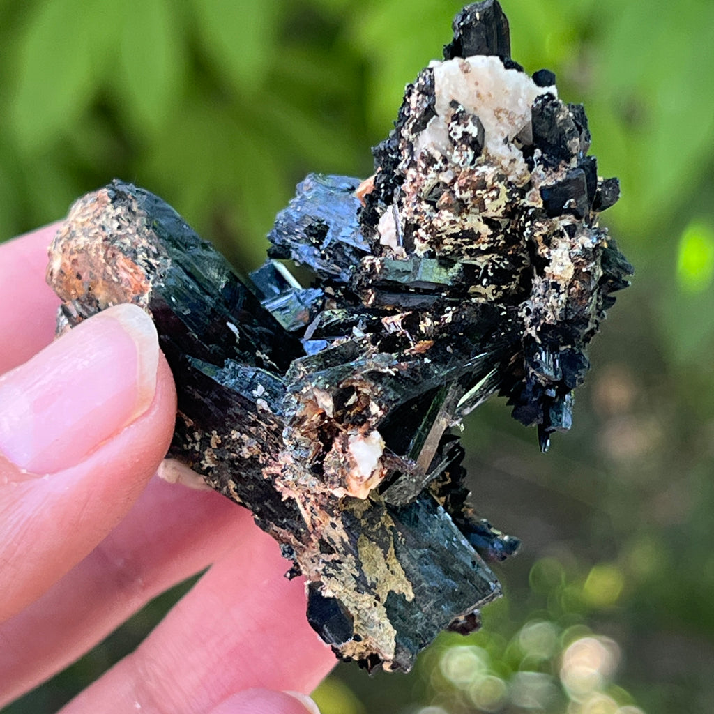 Cluster turmalina neagra model 21 din Erongo, Namibia, pietre semipretioase - druzy.ro 6 