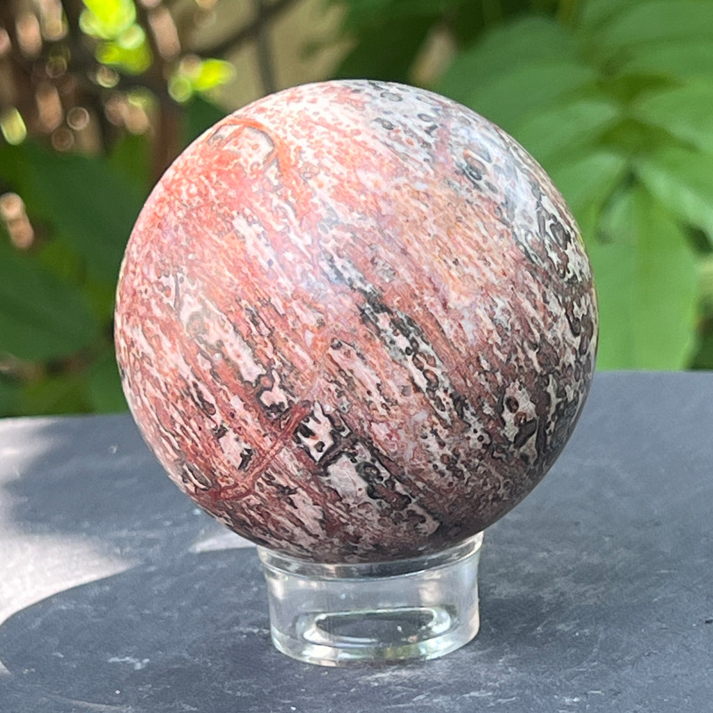 Sfera jasp piele de sarpe din Australia | Model 10, pietre semipretioase - druzy.ro 4 
