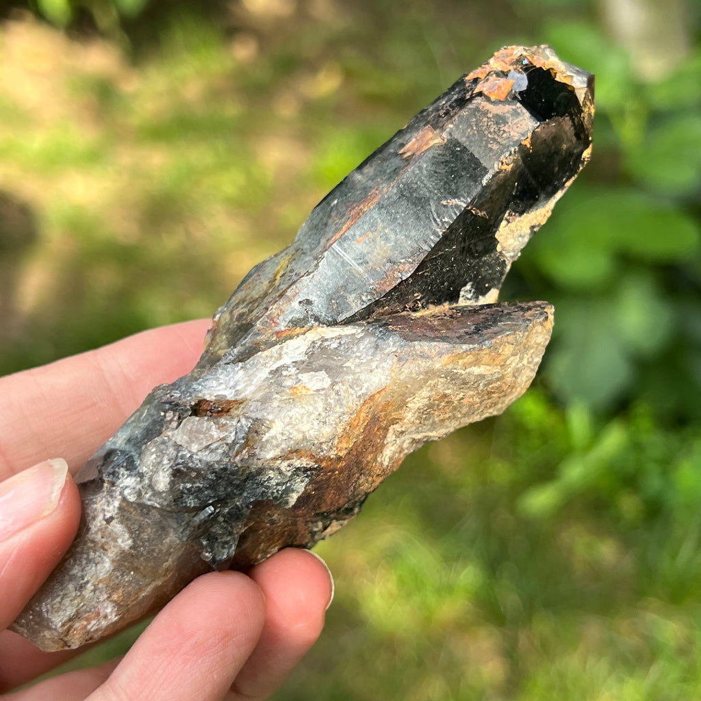 Varf brut cuart fumuriu | Model L6, pietre semipretioase - druzy.ro 3 