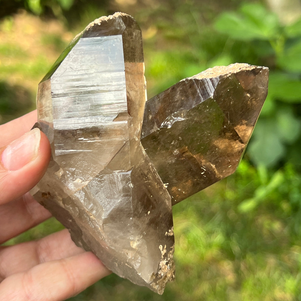 Varf brut cuart fumuriu | Model L8, pietre semipretioase - druzy.ro 2 