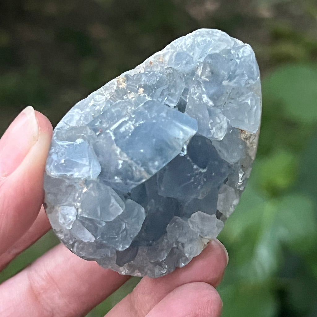 Ou geoda celestit /celestina model 63, pietre semipretioase - druzy.ro 1 