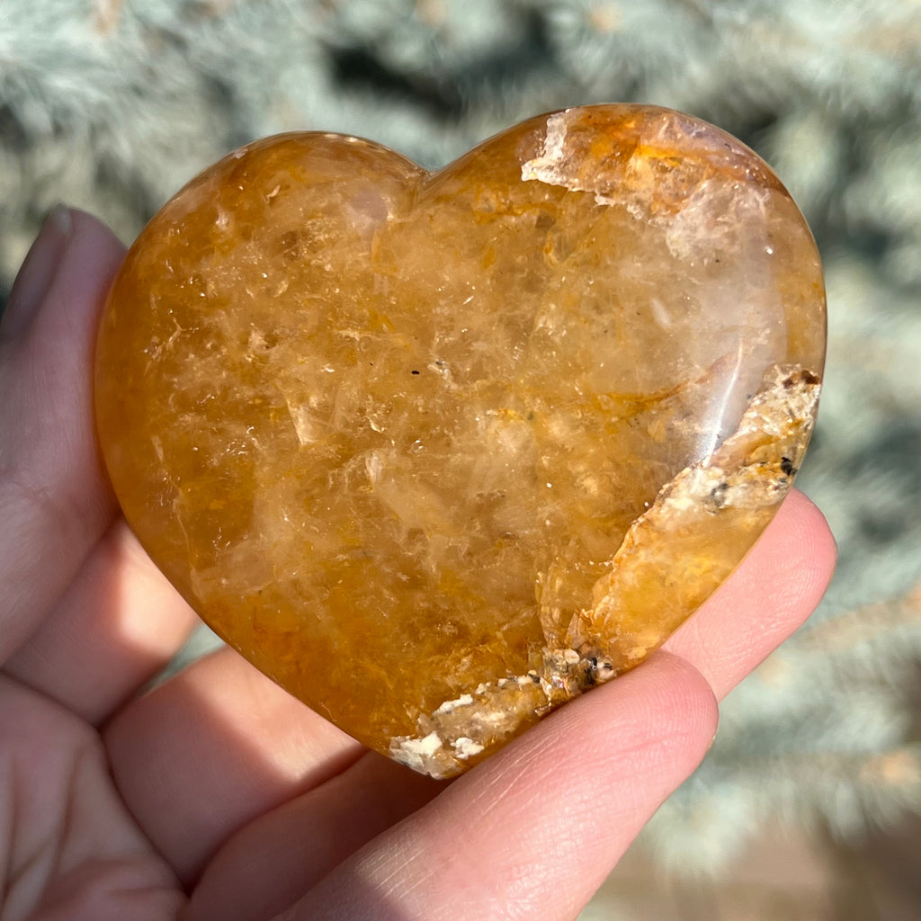 Inima golden healer, cuart lamaie model 4A/9, druzy.ro, cristale 5