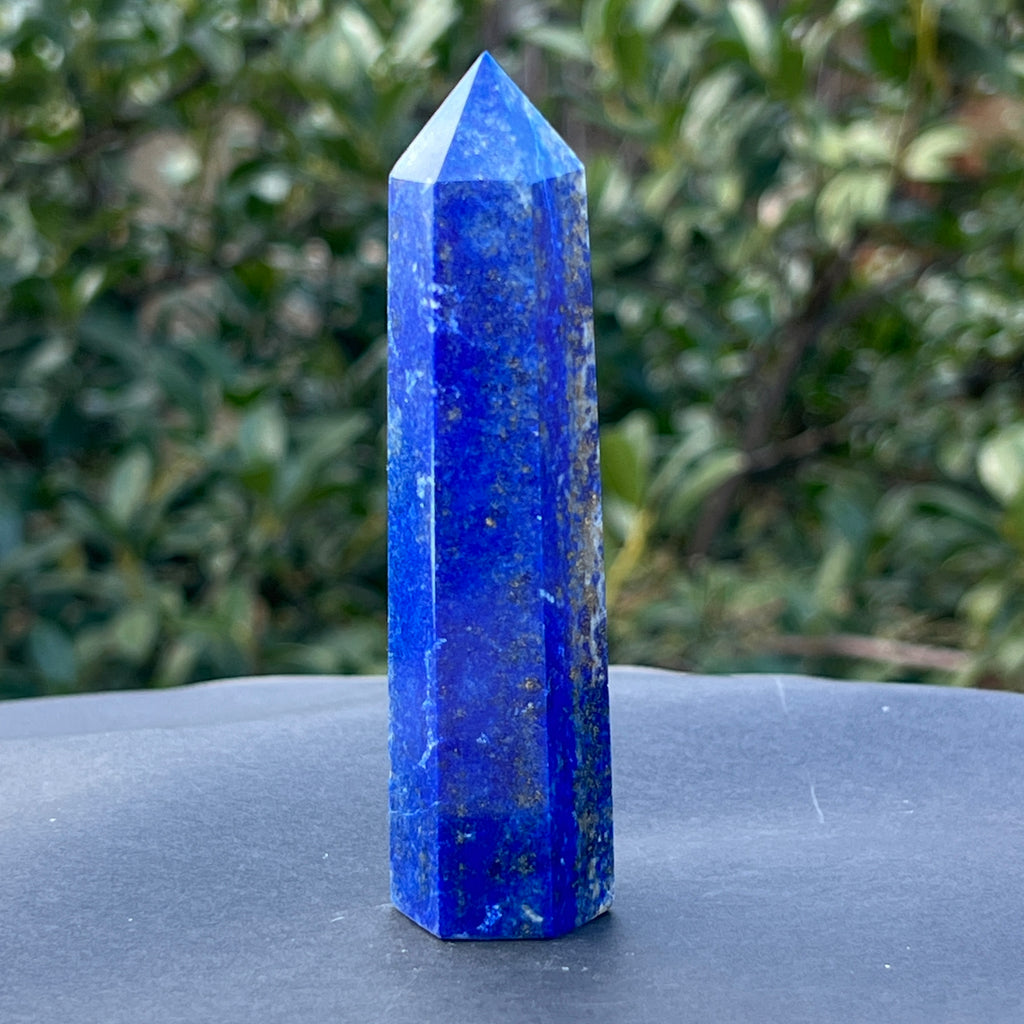 Turn/obelisc lapis lazuli m24, pietre semipretioase - druzy.ro 1 