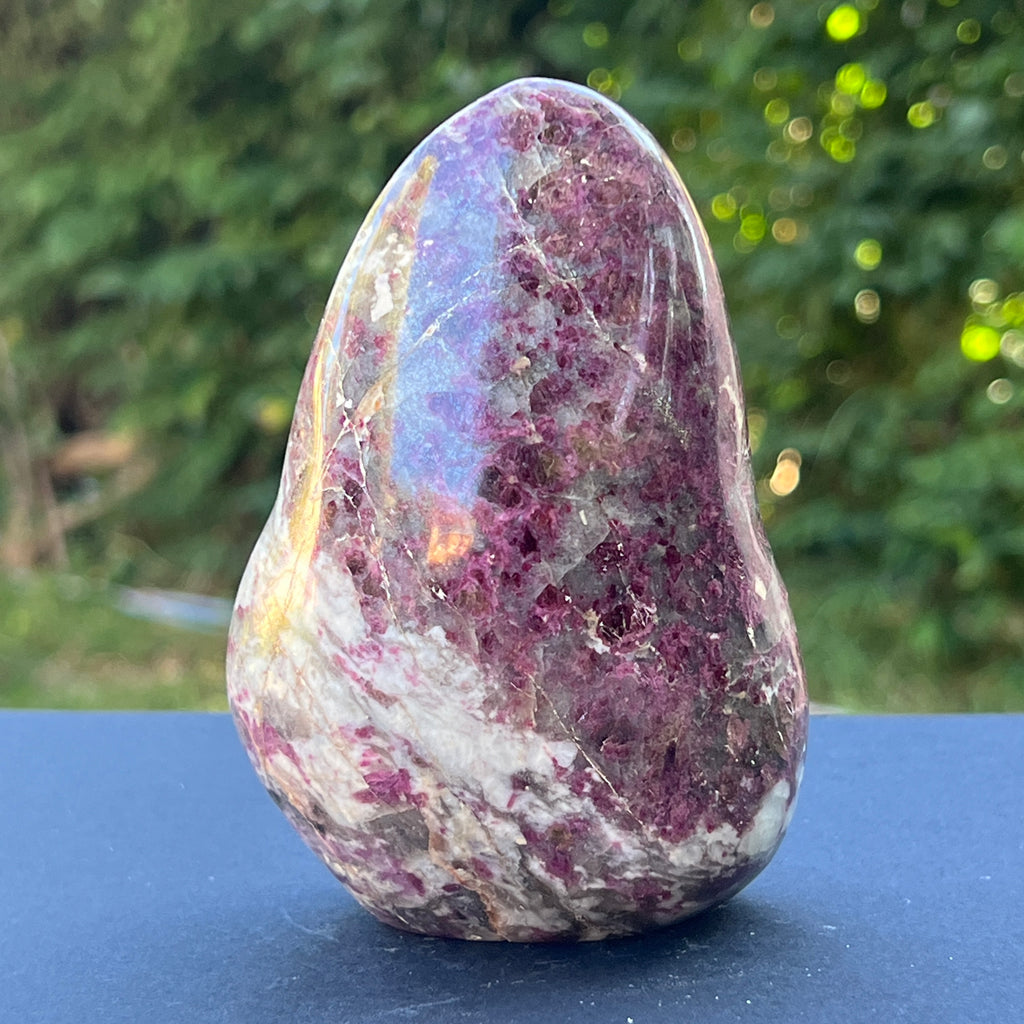 Sculptura Rubelit/ turmalina model 2, pietre semipretioase - druzy.ro 3 
