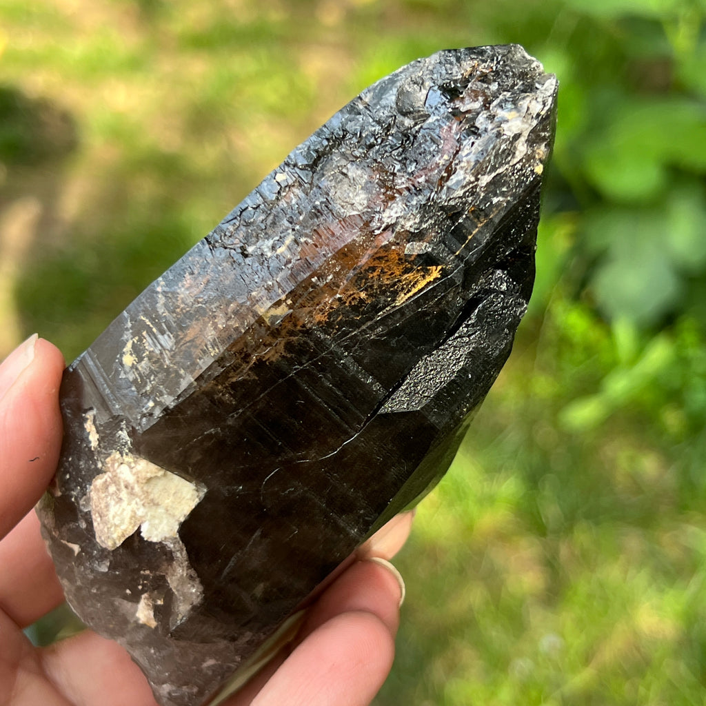Varf brut cuart fumuriu | Model L7, pietre semipretioase - druzy.ro 5 