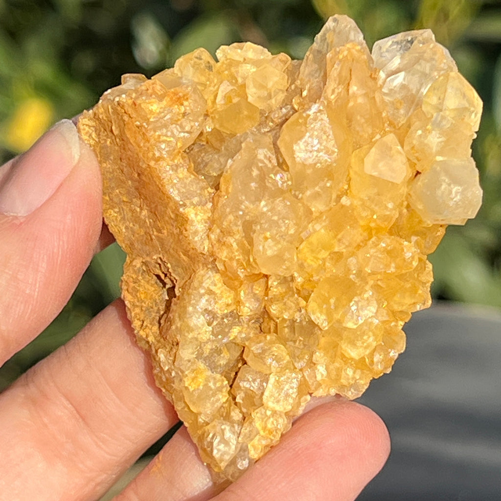 Cluster cuart lamaie Zambia, golden healer model 42, pietre semipretioase - druzy.ro 1 