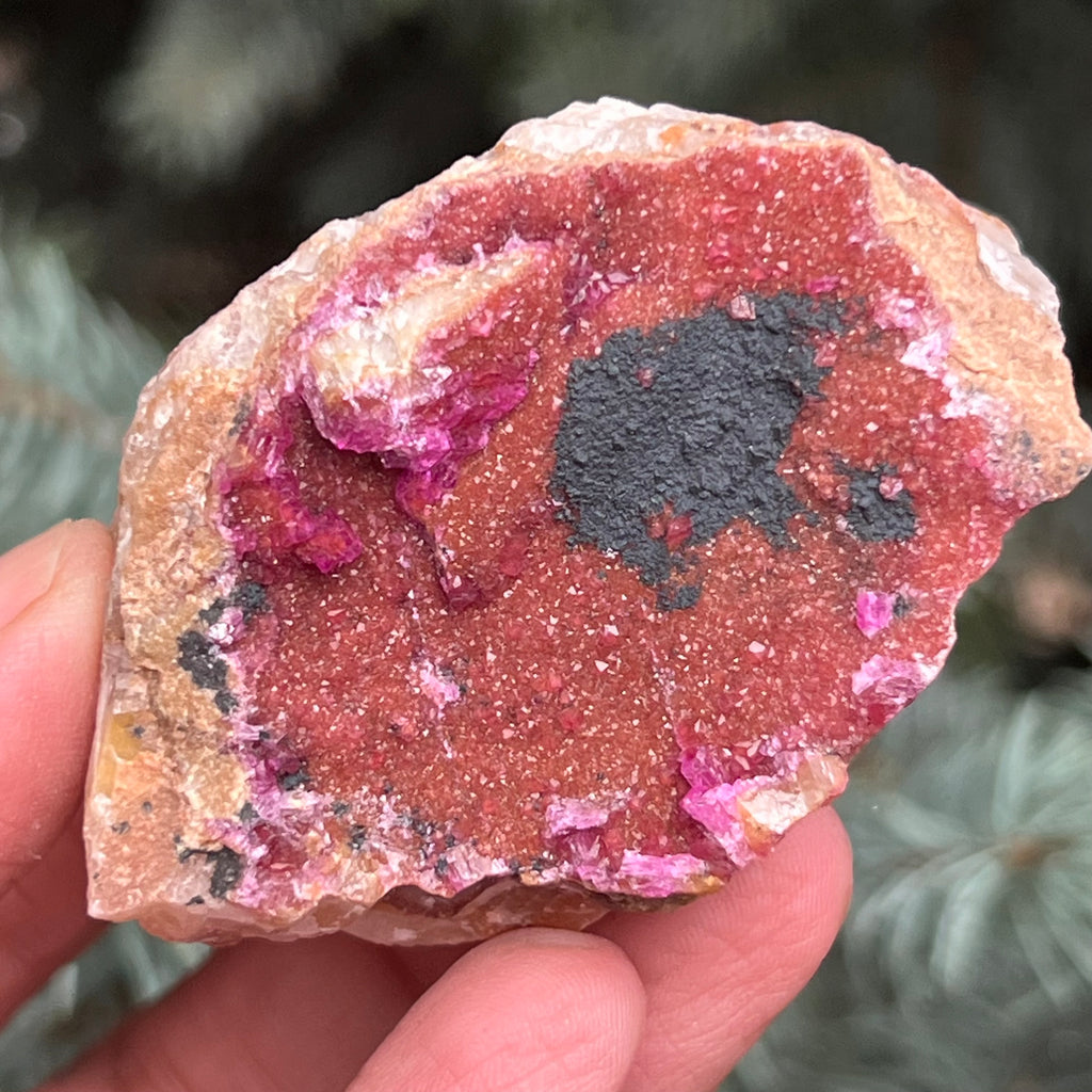 Dolomit roz Salrose piatra bruta m28, druzy.ro, cristale 1