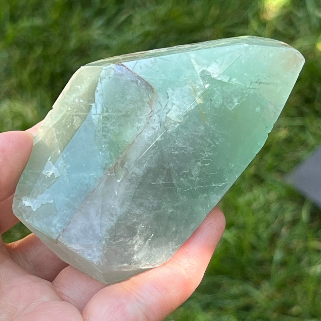 Varf/ generator fluorit model Azur3, pietre semipretioase - druzy.ro 7 
