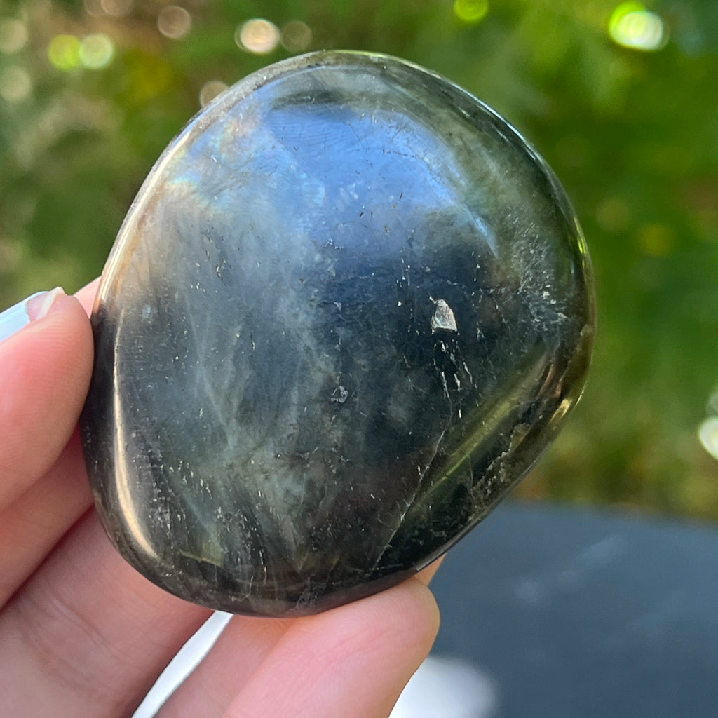 Labradorit palm stone m3, pietre semipretioase - druzy.ro 3 