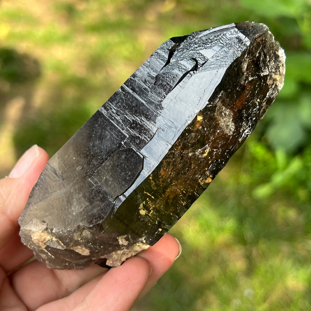 Varf brut cuart fumuriu | Model L7, pietre semipretioase - druzy.ro 4 