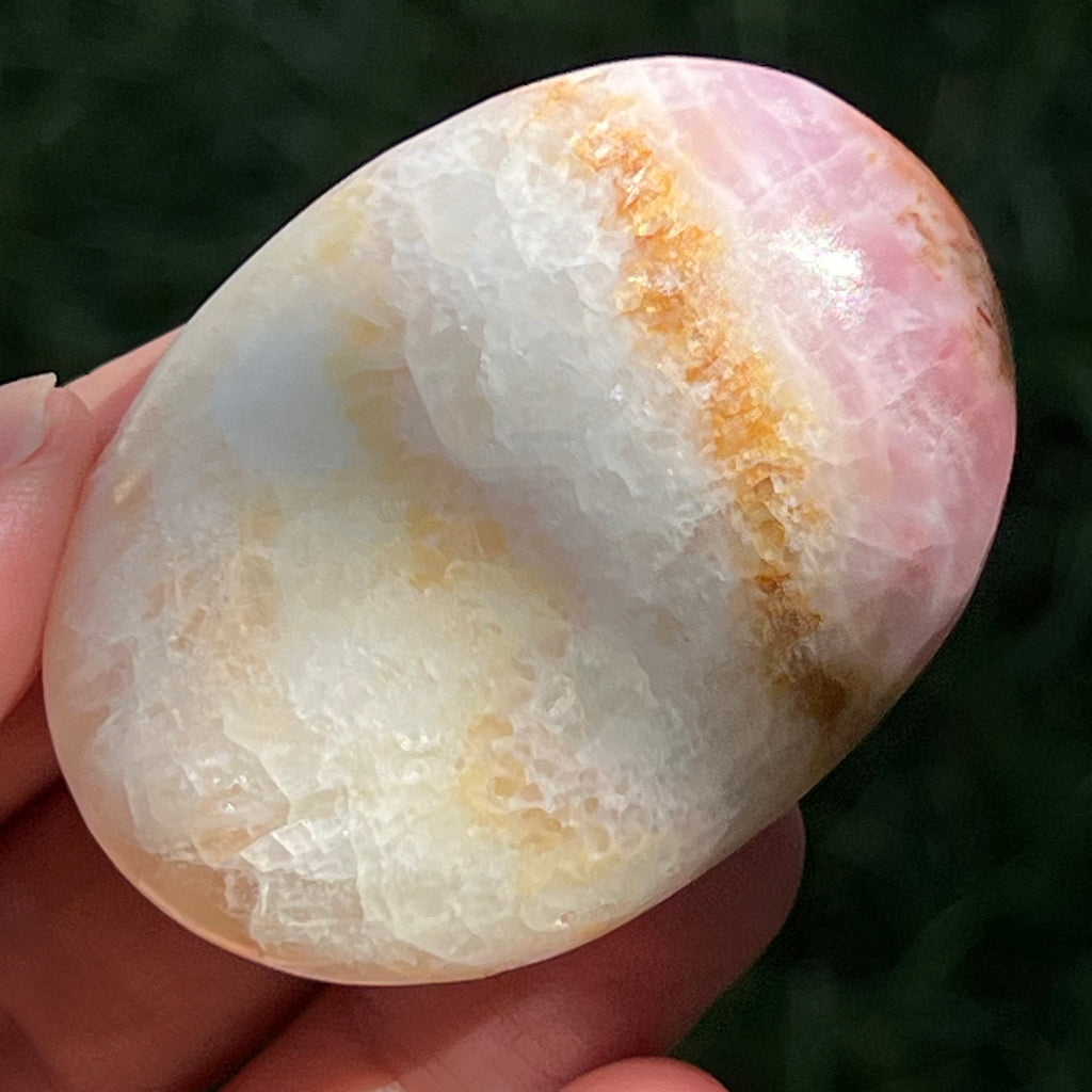 Palmstone Aragonit roz Pakistan model 11, druzy.ro, pietre semipretioase 4