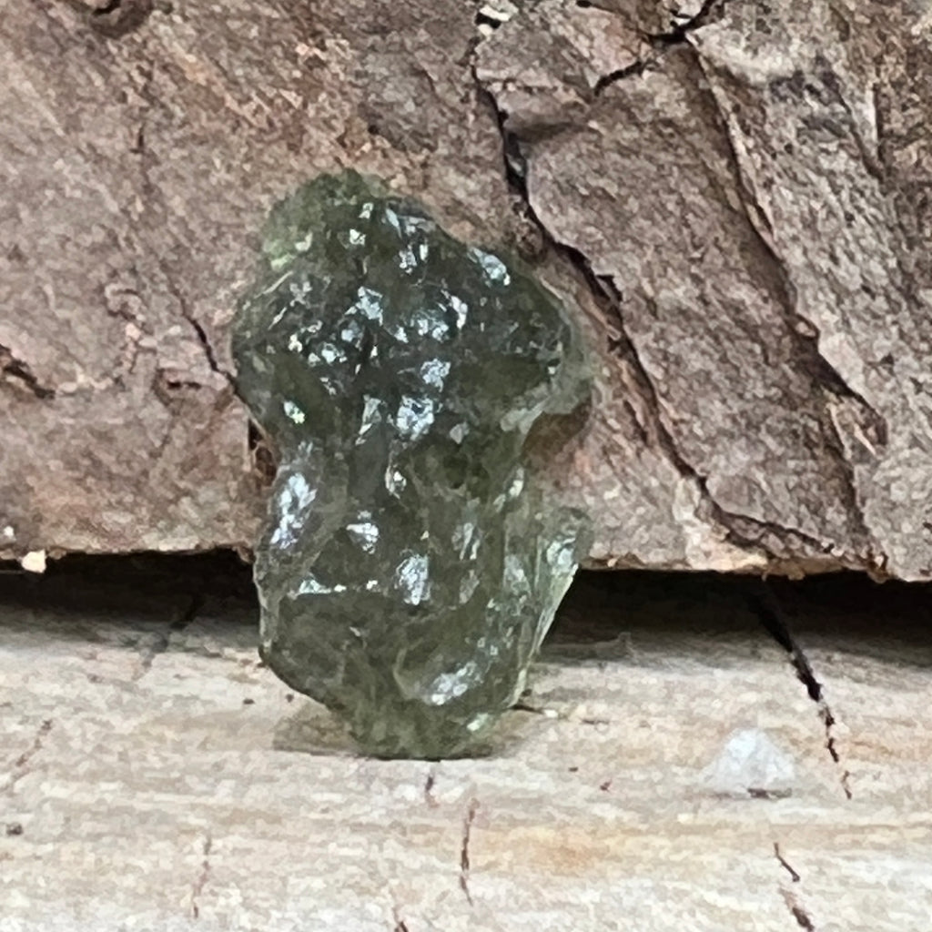 Moldavit piatra bruta model 2A/8, pietre semipretioase - druzy.ro 1 