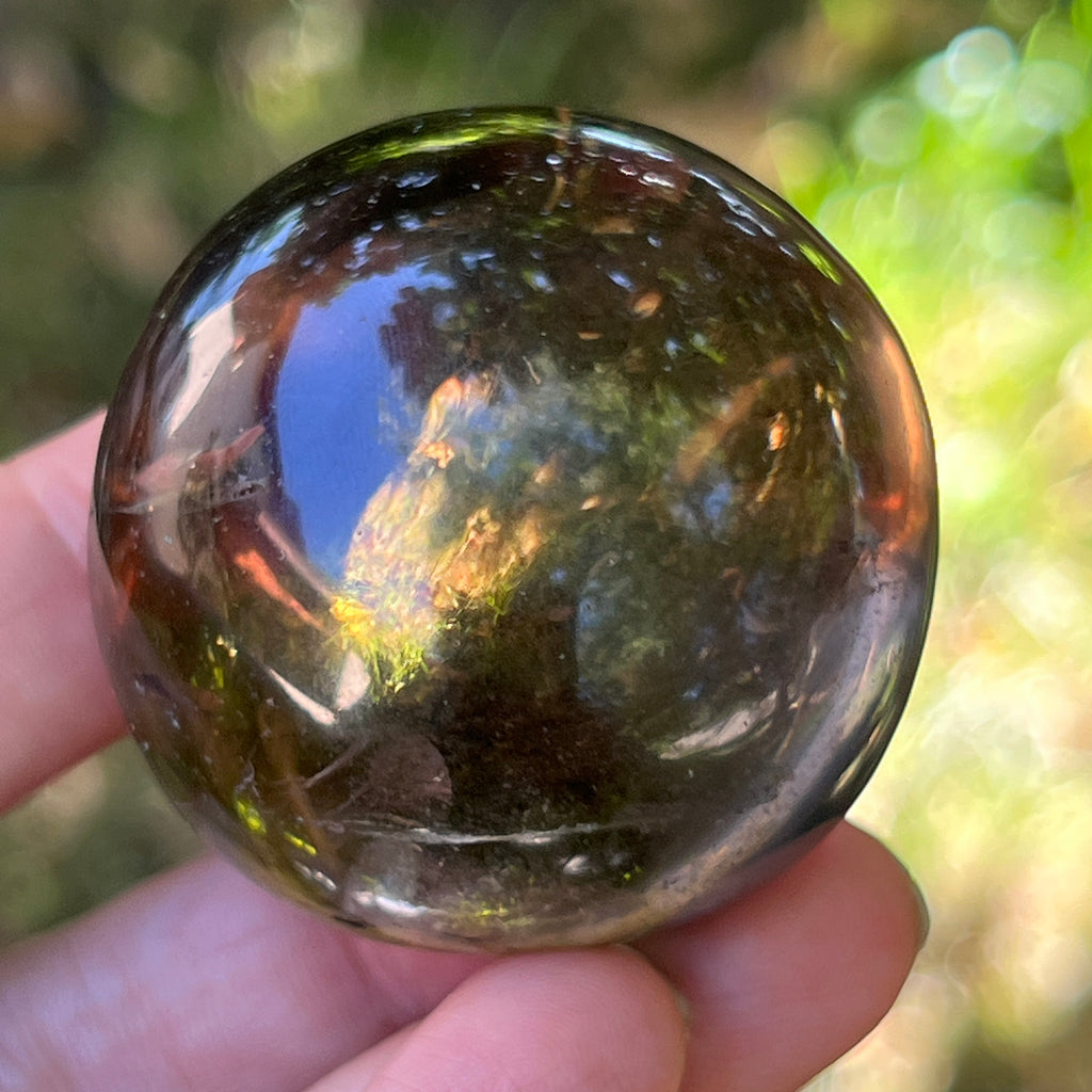 Palmstone cuart fumuriu unicat, model 9, pietre semipretioase - druzy.ro 4 